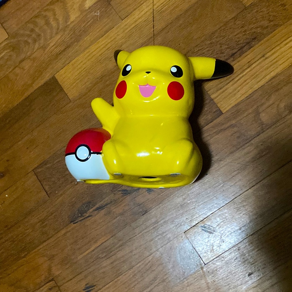 Pikachu piggy bank